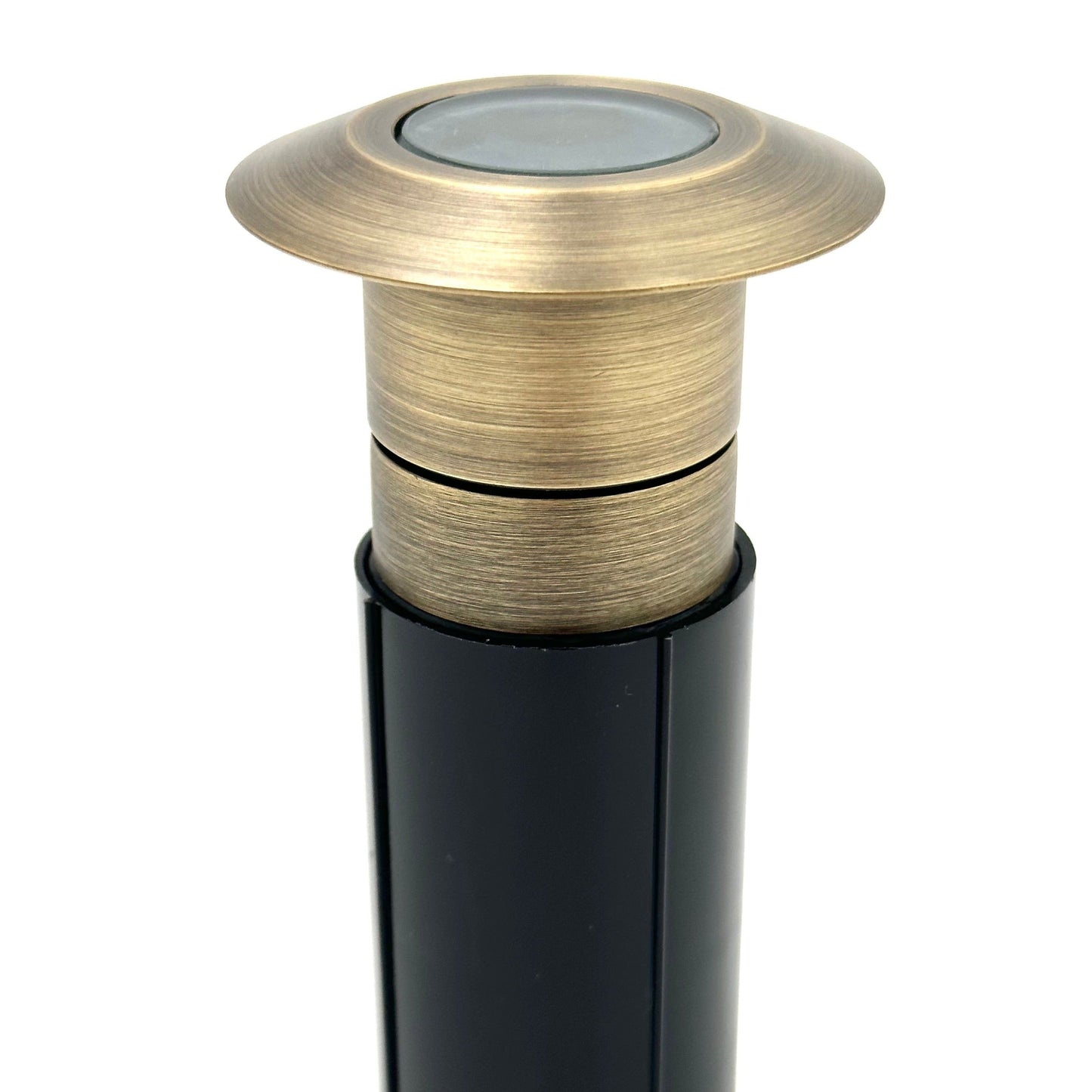 Mortirolo Antique Brass In Ground Well Light