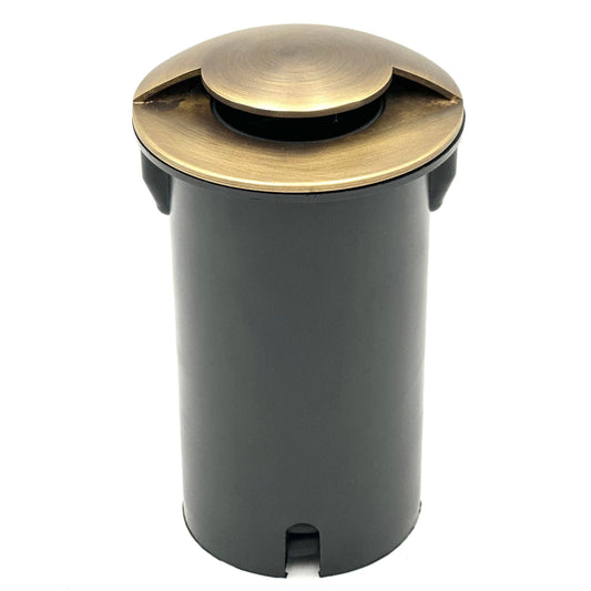 Stel-Path Antique Brass Well Light