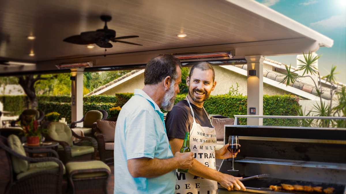 Aluminum Patio Cover & Open Lattice Pergola Awnings - Heritage Patios