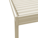 10 ft. Deep x 18 ft. Wide Ivory Attached Aluminum Carport - 4 Posts - (30lb Medium/High Snow Area)